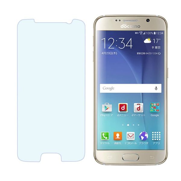 Galaxy S6 SC-05G 9H 0.26mm 強化ガラス 液晶保護フィルム 2.5D KC37_画像1