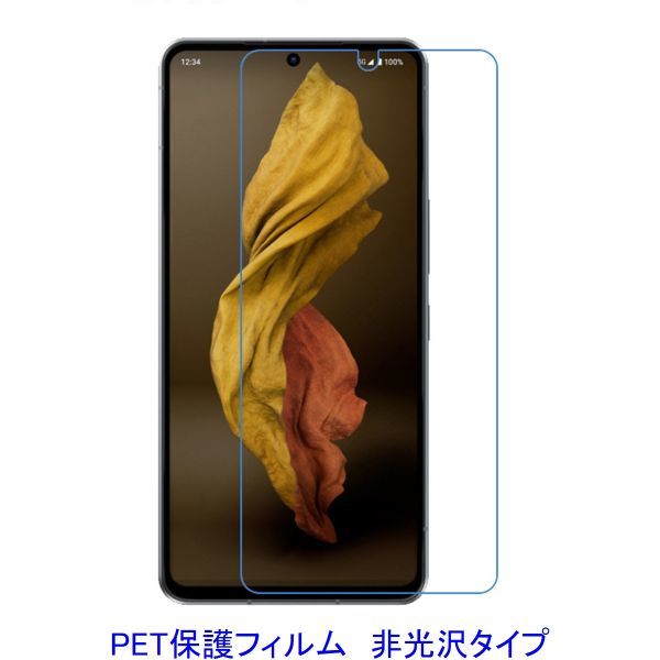 【2枚】 AQUOS R8 Pro SH-51D AQUOS R7 SH-52C A202SH LEITZ PHONE 2 液晶保護フィルム 非光沢 指紋防止 D282_画像1