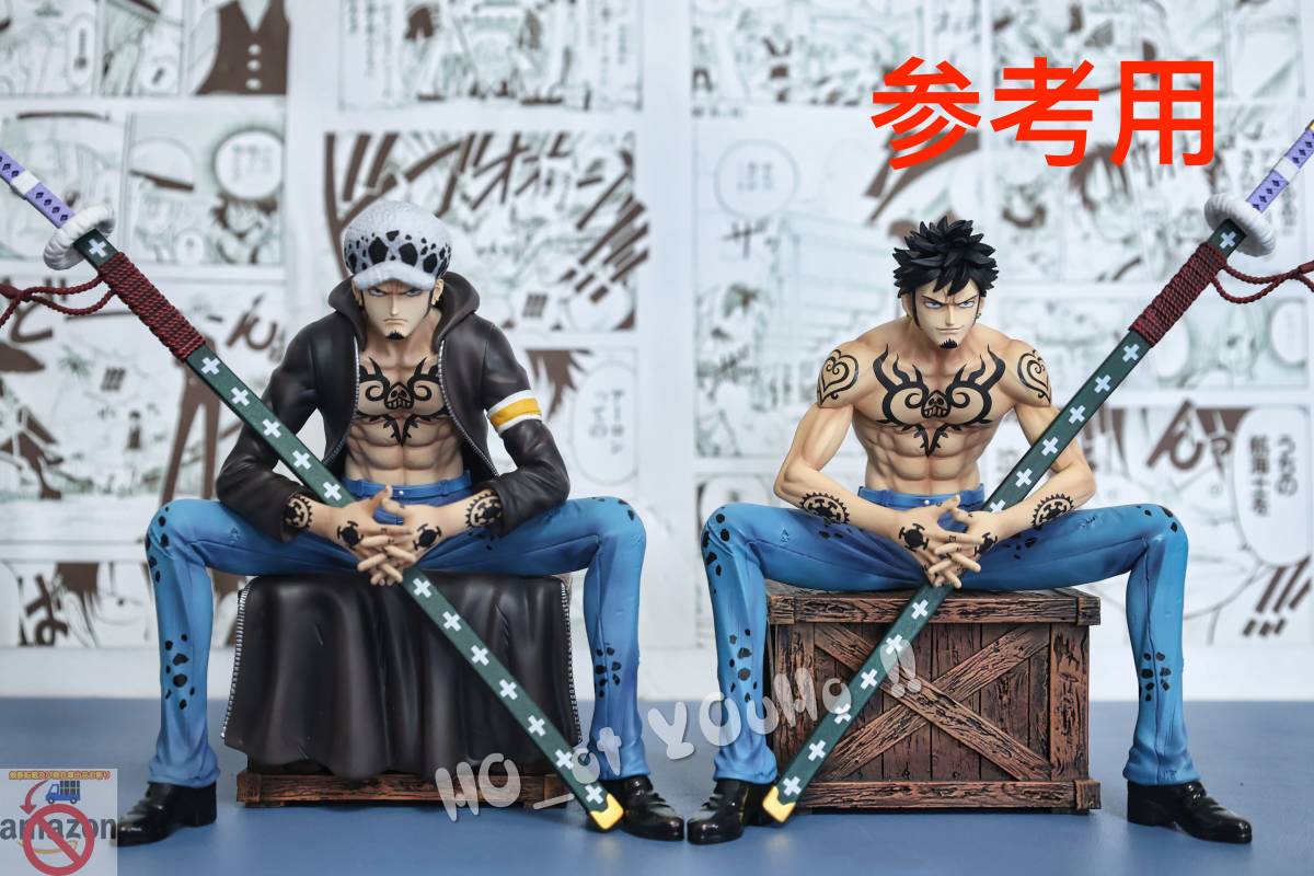 国内即日発送 ONEPIECE ワンピース フィギュア トラファルガー・ロー 座姿 Ver.A 1/8 スケール Brain-Hole スタジオ GK完成品 POP P.O.P_画像10