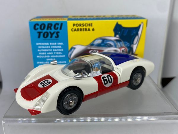 CORGI TOYS コーギー 1/43 PORSCHE CARRERA 6 ポルシェ カレラ 60_画像1