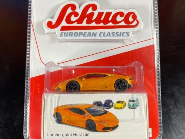 Schuco Schuco 1/64 LAMBORGHINI HURACAN Lamborghini ula can orange 