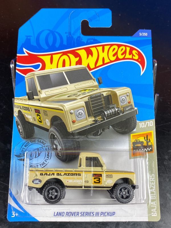 ホットウィール HOTWHEELS LAND ROVER SERIES Ⅲ PICKUP ランドローバー ピックアップ タンカラー_画像1