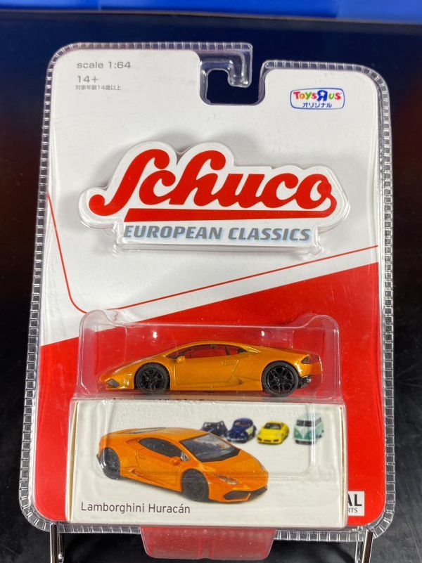 Schuco Schuco 1/64 LAMBORGHINI HURACAN Lamborghini ula can orange 