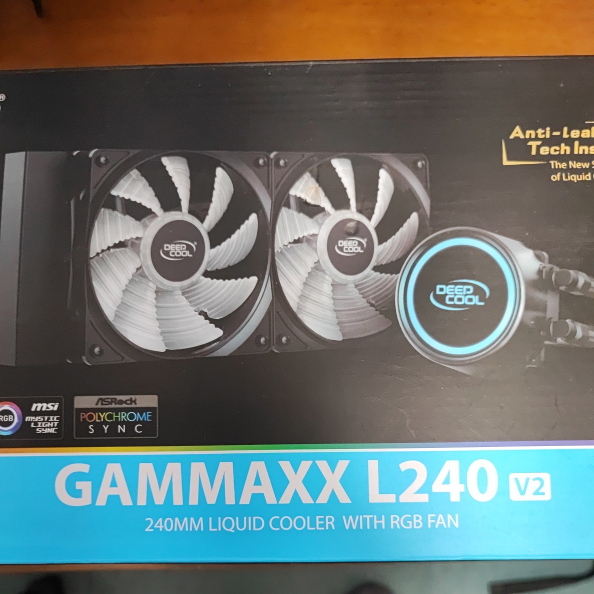 DEEPCOOL 簡易水冷CPUクーラー [Intel/AMD両対応] GAMMAXX L240 V2_画像1