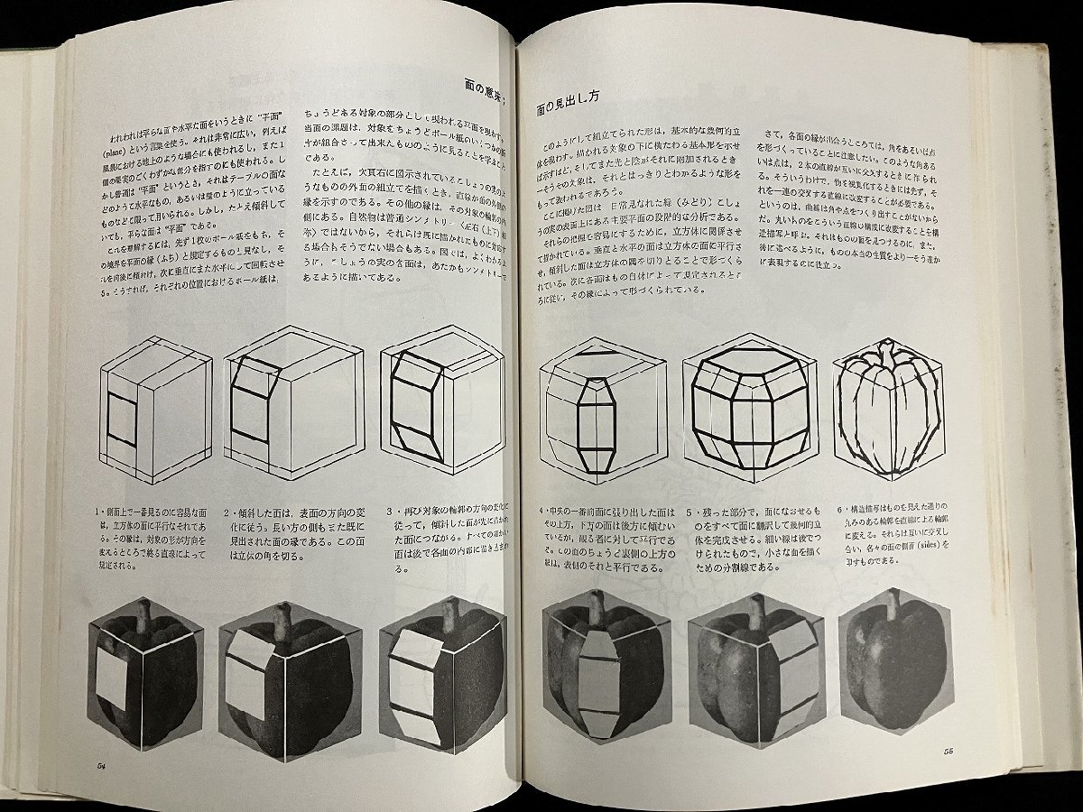 ｇ△　デッサン基礎　著・ラファエル・エレンダー　訳・森桂一　1974年11版　ダヴィッド社　/B02_画像3