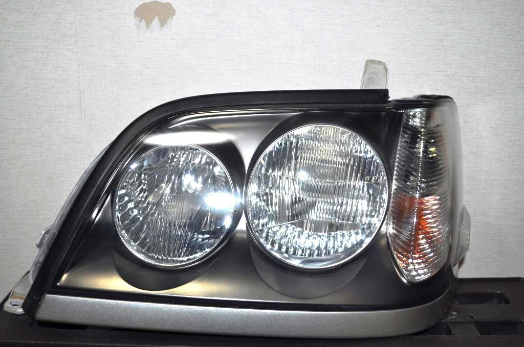 JZS171 JZS173 JZS175 JZS179 17系 クラウン プレミアム HID ヘッドライト 左右 セット 付属品完備 美品 ① インナー チタン KOITO 30-280_画像2