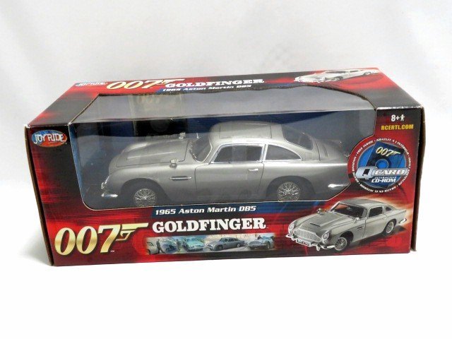 ◆未使用 1/18 JOYRIDE 007 アストンマーチン DB5/ボンドカー ゴールドフィンガー ミニカー 9_画像1