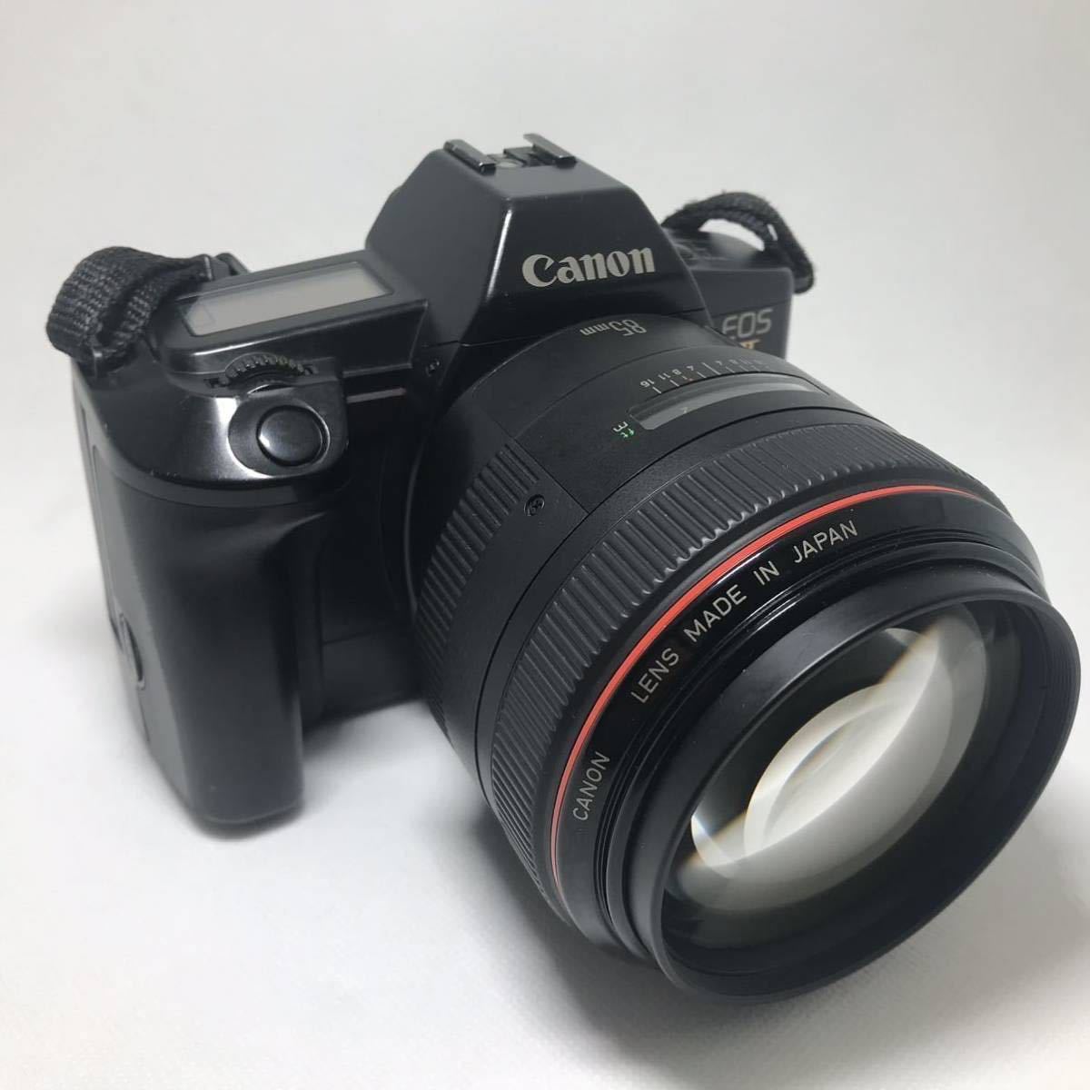 ☆カメラレンズ　Canon Lens EF 85mm 1:1.2　☆カメラ本体　Canon EOS RT 　キャノン　ジャンク扱い_画像8