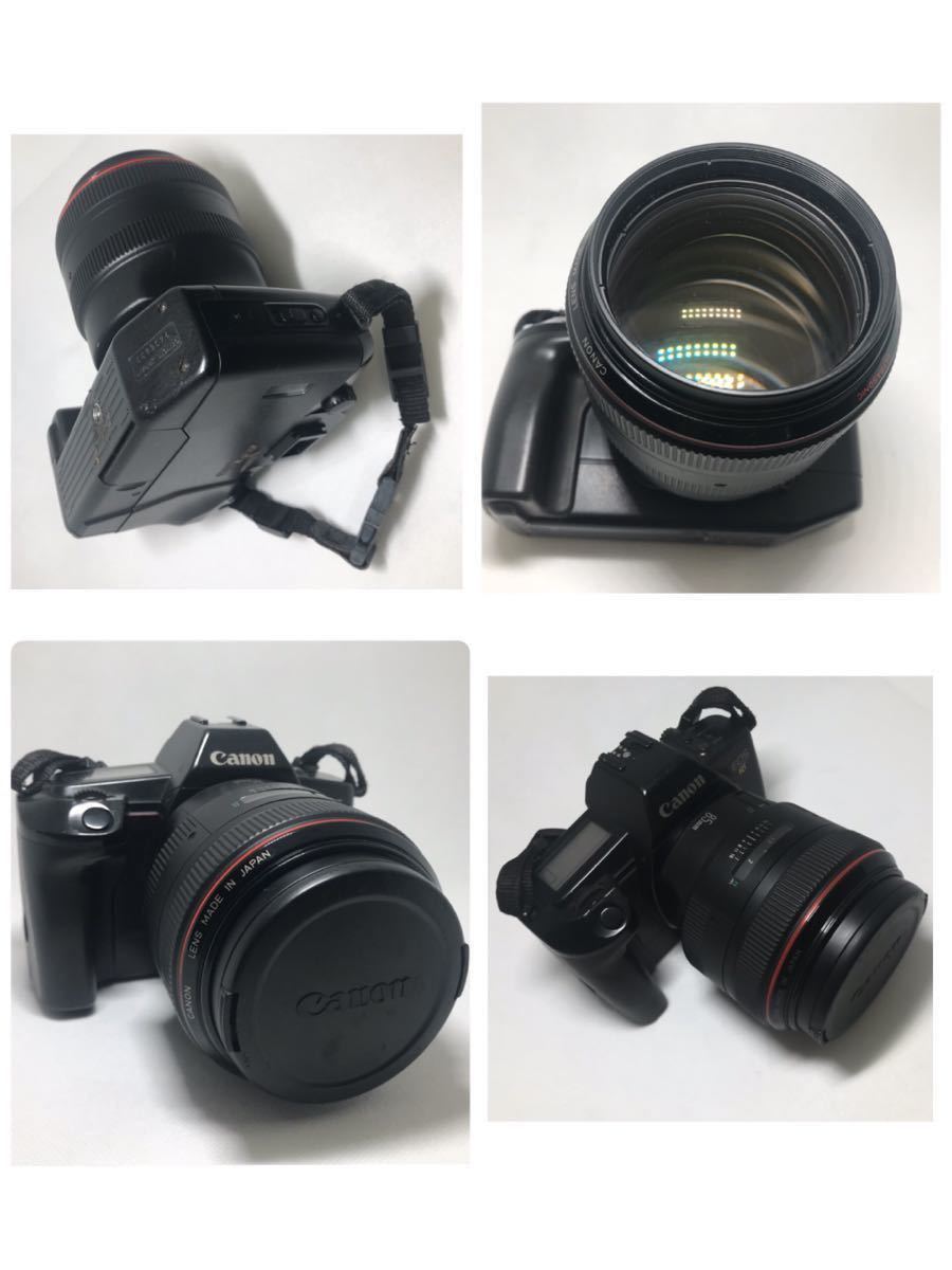 ☆カメラレンズ　Canon Lens EF 85mm 1:1.2　☆カメラ本体　Canon EOS RT 　キャノン　ジャンク扱い_画像9