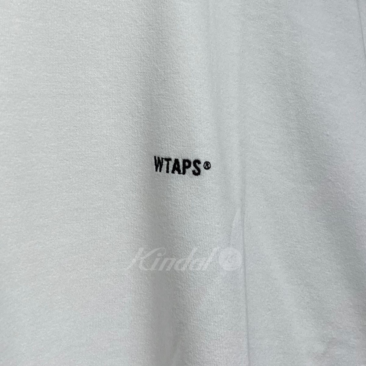 ダブルタップス WTAPS　 2023SS SIGN ／ SS ／ COTTON ロゴ刺繍Tシャツ 商品番号：8071000120366-071S-TM_画像4