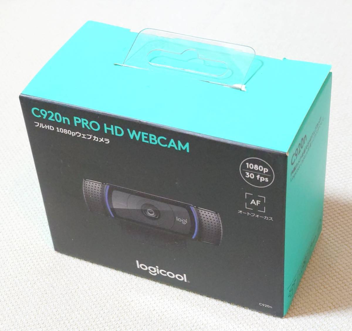 【送料無料・即決】　Logicool　ロジクール　Webカメラ　C920n　フルHD　1080P　国内正規品　2年間無償保証　【未開封新品】