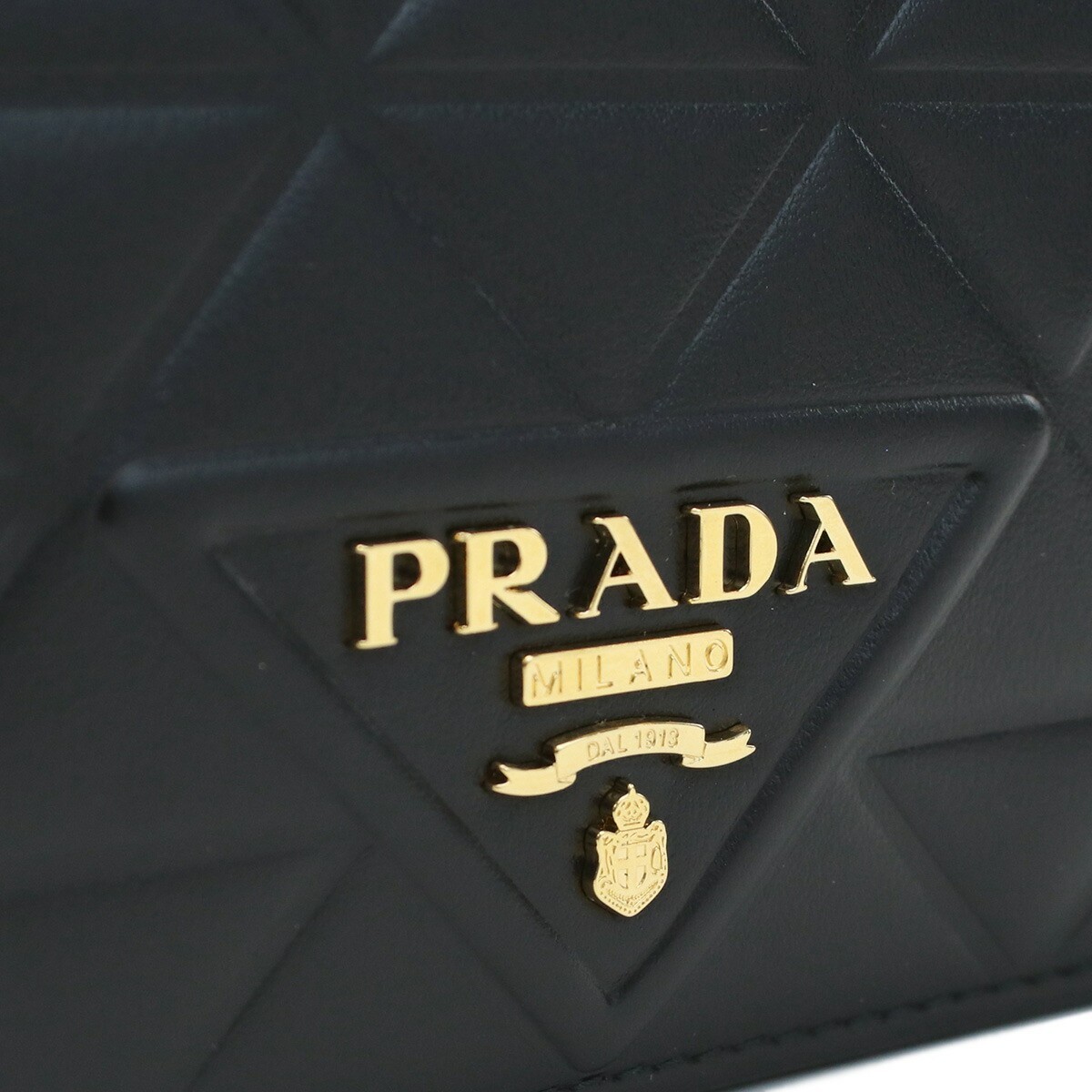 プラダ PRADA 二折財布小銭入付き　ブランド 1MV204　2CLU　F0002 NERO ブラック　_画像2