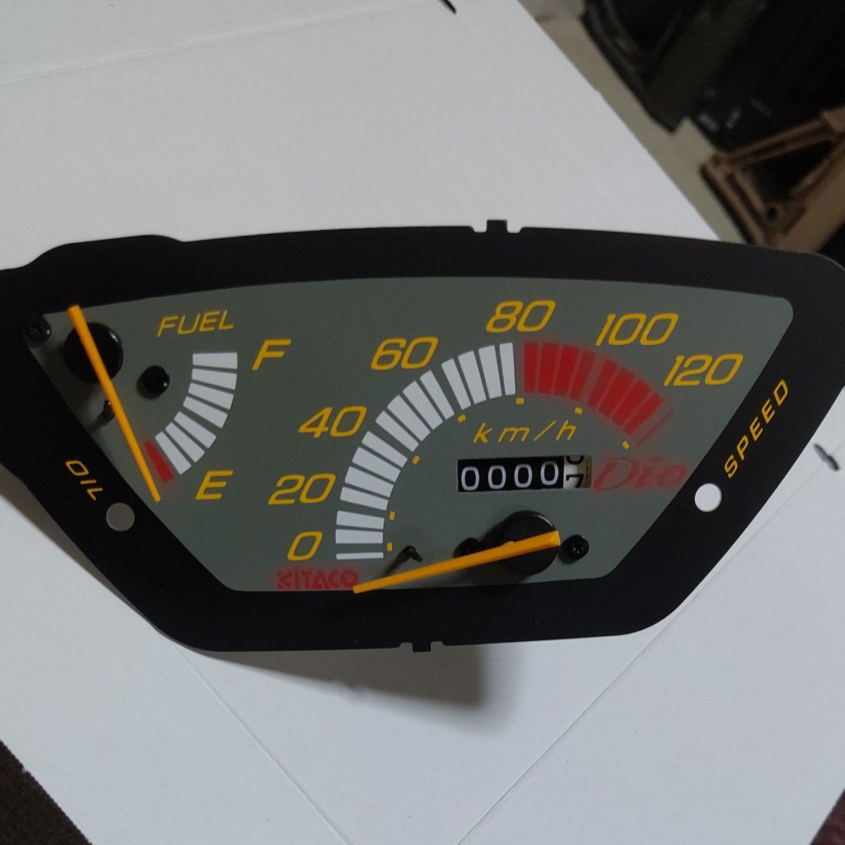 KITACO ホンダ ディオ用 120キロメーター 当時物 レア品|Yahoo KITACO ホンダ ディオ用 120キロメーター 当時物 レア品|Yahoo