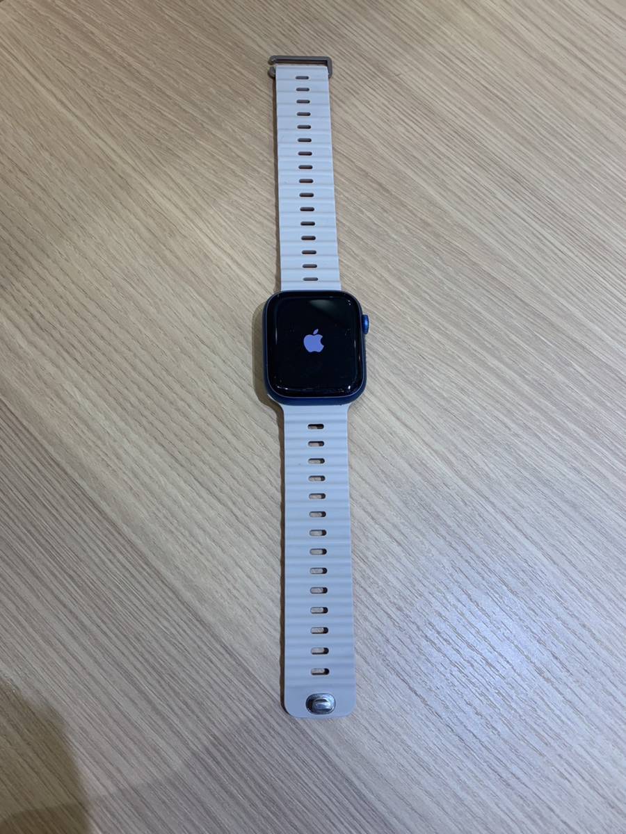 【APS 6102】1円～ Apple Watch アップルウォッチ シリーズ７ 45MM 付属品なし 通電確認済み 動作未確認 時計 腕時計 現状品_画像1