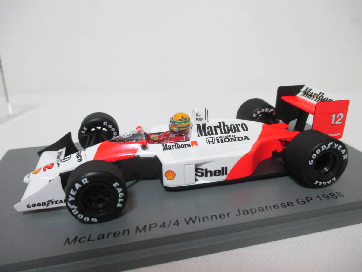 でおすすめアイテム。 マルボロデカール貼り済 マクラーレンMP4/4ホンダ 1988年日本GPウイナー Aセナ 1/43 レーシングカー でおすすめアイテム。 マルボロデカール貼り済 マクラーレンMP4/4ホンダ 1988年日本GPウイナー Aセナ 1/43 レーシングカー