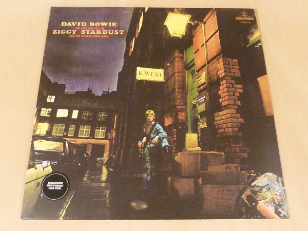 未開封 デヴィッド・ボウイ The Rise And Fall Of Ziggy Stardust And The Spiders From Mars リマスター180g重量盤LP David Bowie_未開封リマスター180g重量盤LP