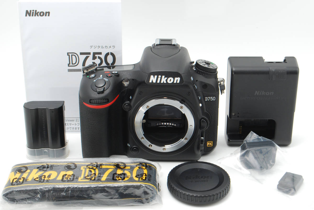 史上一番安い R0790☆美品 1675ショット ニコン Nikon D750 ボディ