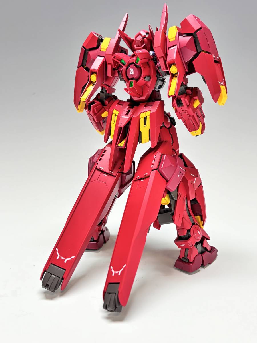 MG 1/100 ガンダムアストレア TYPE-F/アヴァランチダッシュユニット 塗装完成品 プレミアムバンダイ限定_画像3