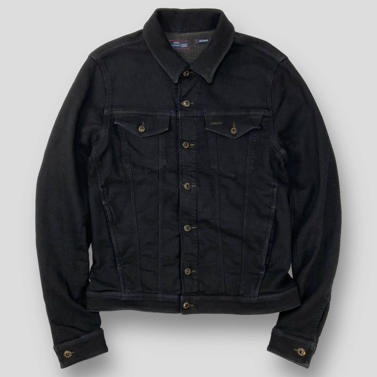 DIESEL ELSHAR-NE JOGGJEANS スウェットデニムジャケット-
