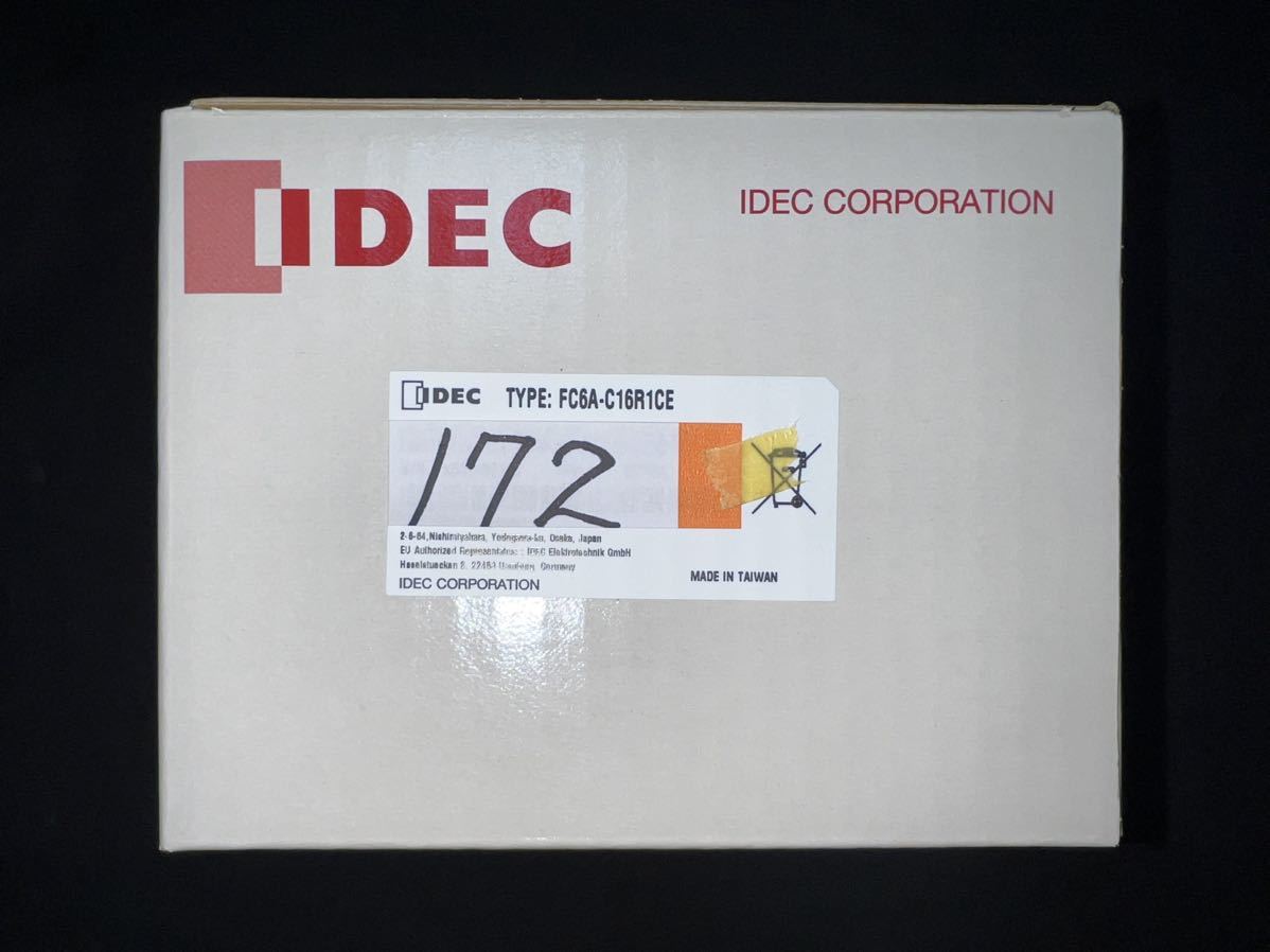 【保証有り】IDEC FC6A-C16R1CE MICROSMART CPUモジュール FC6A- アイデック【送料無料】172_画像1