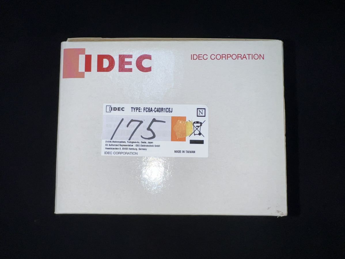 素敵な 【保証有り】IDEC FC6A-C40R1CEJ MICROSMART FC6A- アイデック