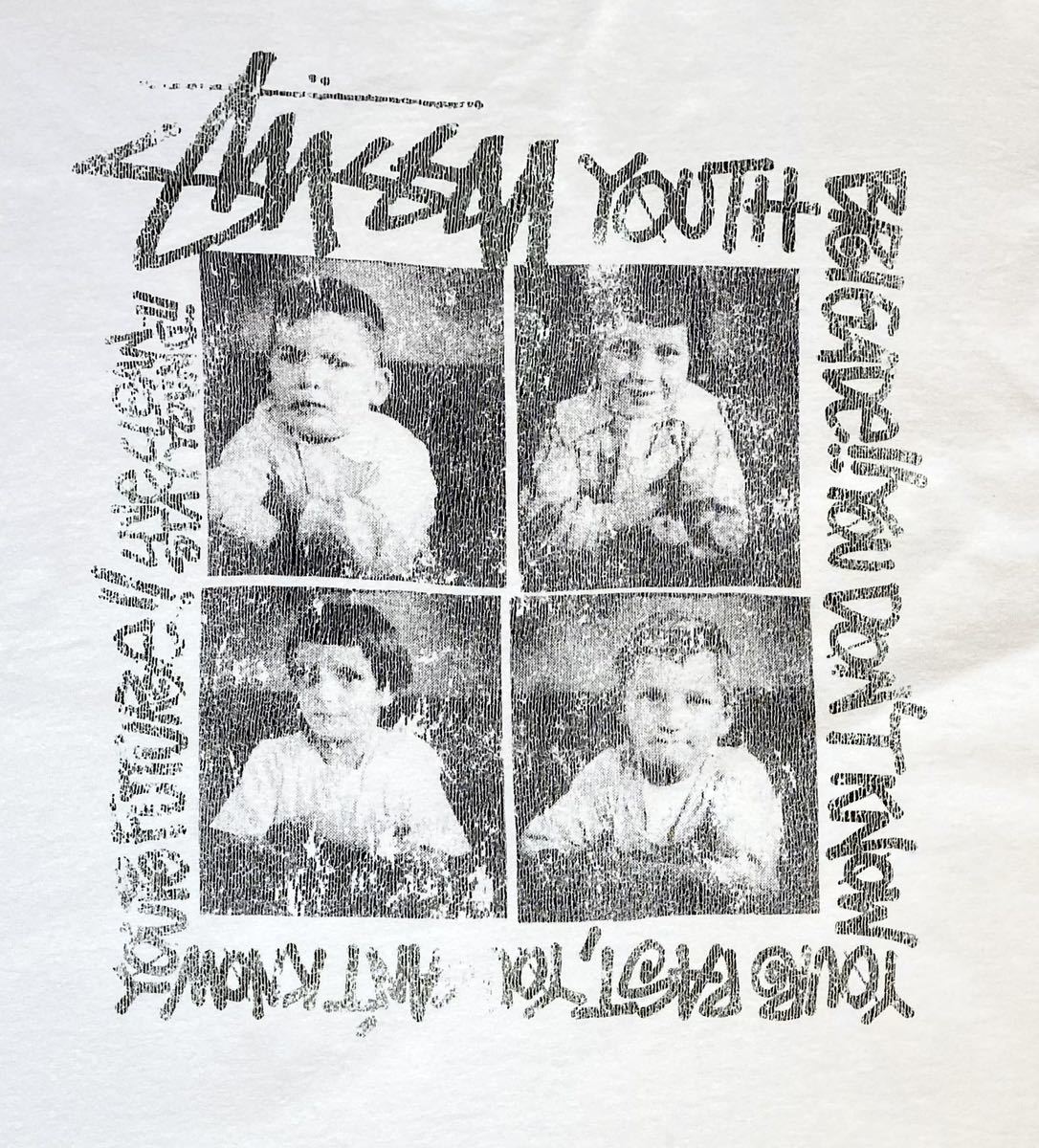 ★STUSSY YOUTH BRIGADE Tシャツ SizeL 2006 大阪南チャプト10周年記念 オールドフォト★_画像2