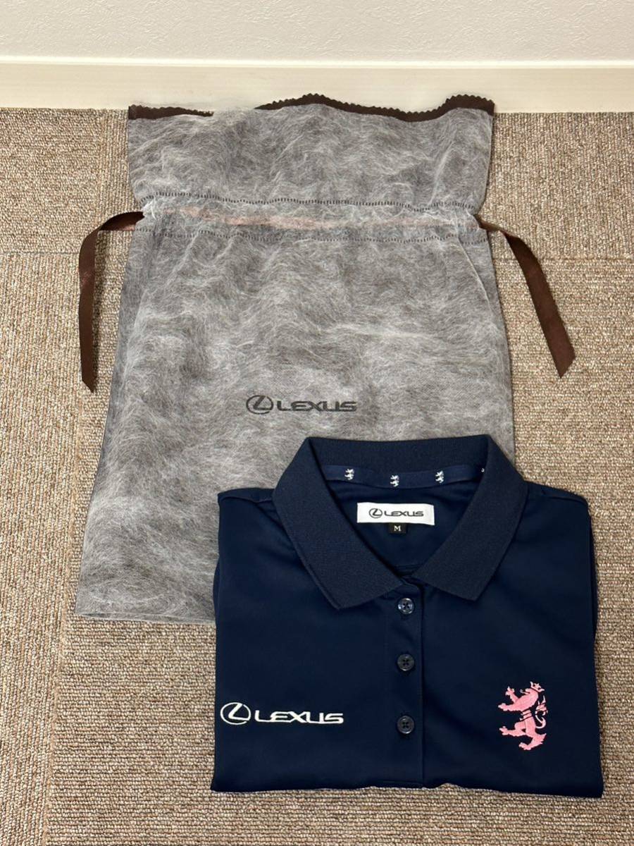 レクサスコレクション　アドミラル　レディースポロシャツ　LEXUS×Admiral ゴルフ　Mサイズ