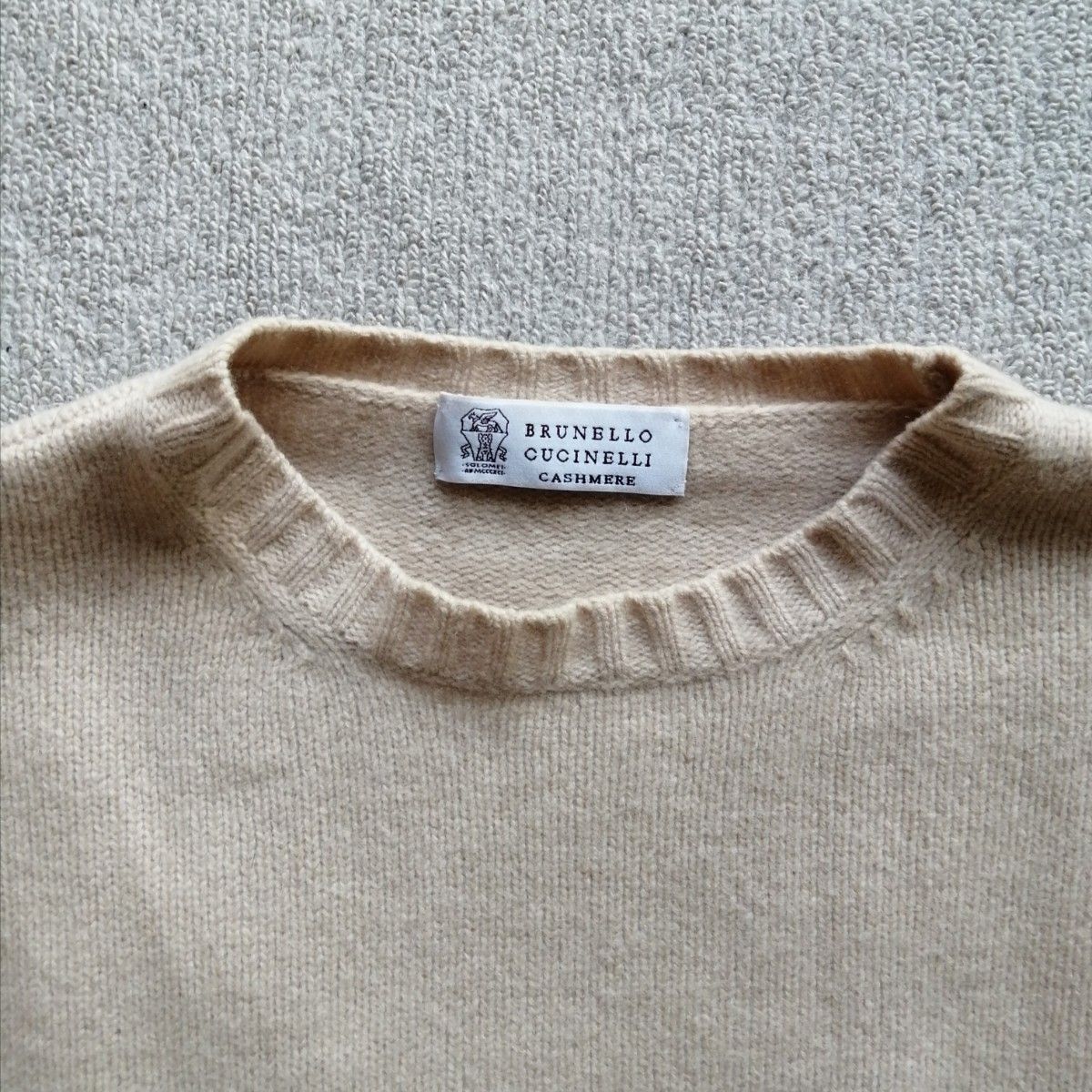 定番人気】ブルネロクチネリ カシミヤ クルーネックセーター M 定番人気】ブルネロクチネリ カシミヤ クルーネックセーター M