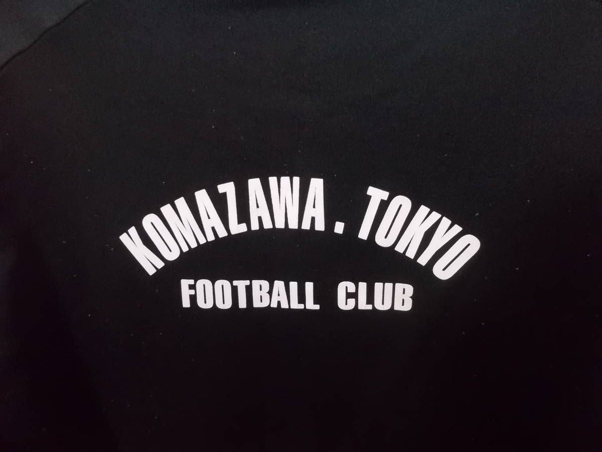 e144◆KOMAZAWA TOKYO FOOT BALL CLUB ロングスリーブシャツ◆サイズM アディダス製 駒沢 フットボールクラブ シャツ ＃80 サッカー　5J_画像3