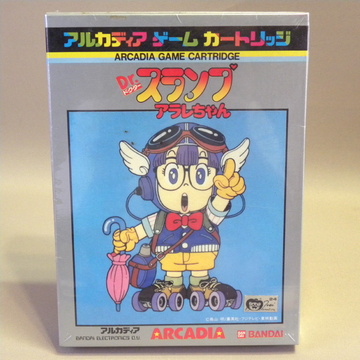 【未開封 新品】バンダイ アルカディア Dr.スランプ アラレちゃん ( レトロゲーム デッドストック ビンテージ Vintage Bandai Arcadia )_画像1