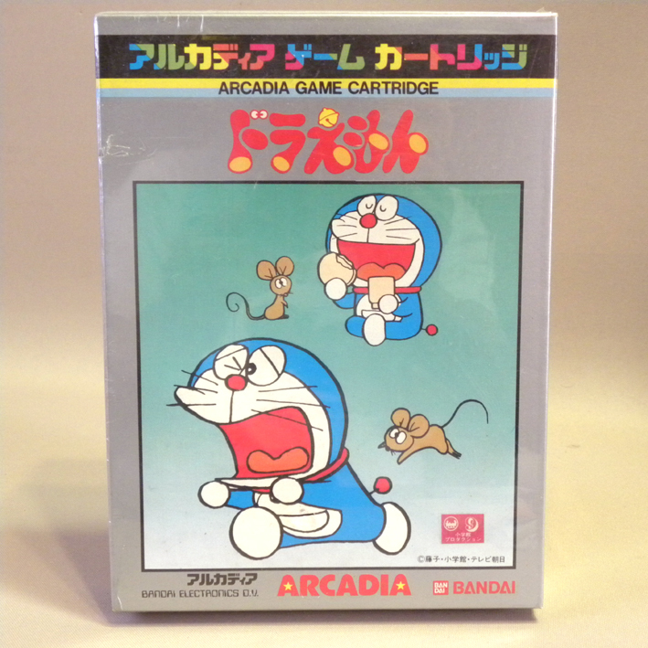 【未開封 新品】バンダイ アルカディア ドラえもん ( レトロゲーム デッドストック ビンテージ Vintage Bandai Arcadia Game )_画像1