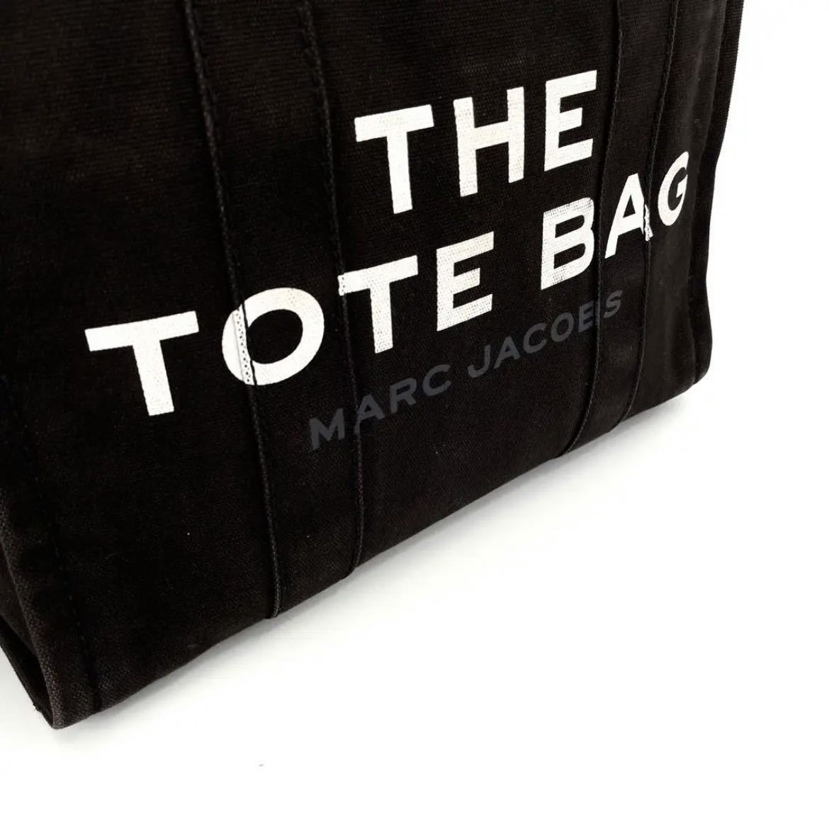 1円 THE MARC JACOBSマークジェイコブズ THE TOTE BAG ザトートバッグ 2way キャンバス ショルダー ハンド ユニセックス ブラック 黒 定番_画像9