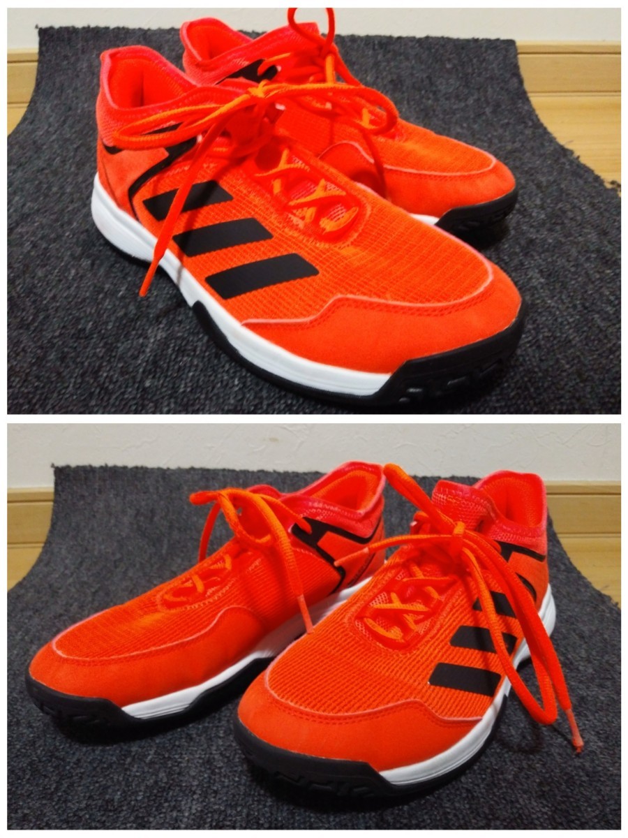 adidas　ADIZERO UBERSONIC　テニスシューズ(PYV702001)24.5cm　美品_画像3