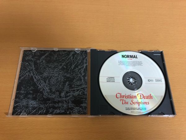 【送料160円】CHRISTIAN DEATH THE SCRIPTURES クリスチャン・デス Germany NORMAL65の画像3