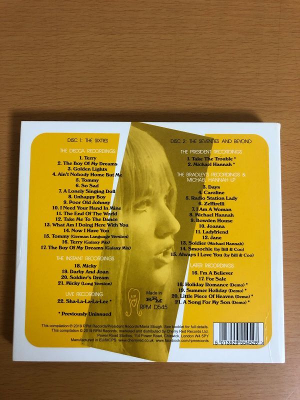 【送料160円】Twinkle Girl In A Million The Complete Recordings トゥウィンクル 紙ジャケ RPM D545_画像2