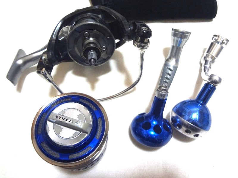 ダイワ 10ソルティガ 4500H、MCワークス BBパワーハンドルセット ダイワ 10ソルティガ 4500H、MCワークス BBパワーハンドルセット