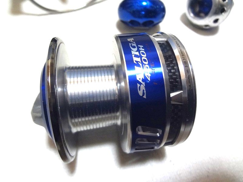 ダイワ 10ソルティガ 4500H、MCワークス BBパワーハンドルセット ダイワ 10ソルティガ 4500H、MCワークス BBパワーハンドルセット