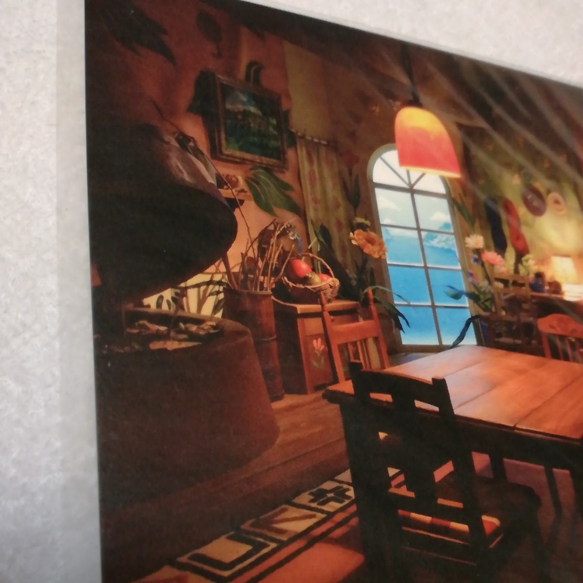  трудно найти!! Studio Ghibli ...... есть eti[ Event ограничение ] открытка Miyazaki . вид рисовое поле Youhei расположение выставка. карта. рис ...e