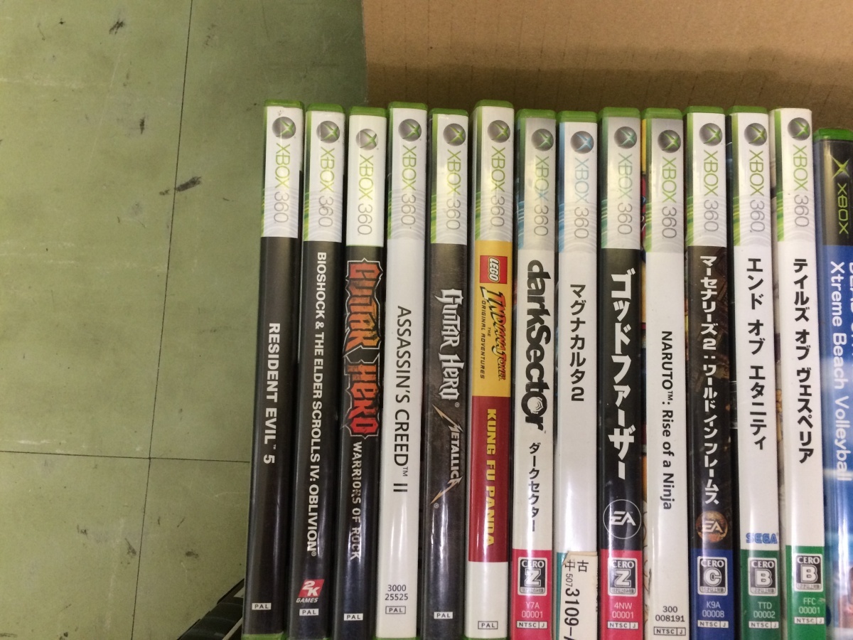 ジャンク品/ジャンクソフトまとめ売/XBOX/XBOX360/バイオハザード6など/40本以上/すべて動作未確認_画像2