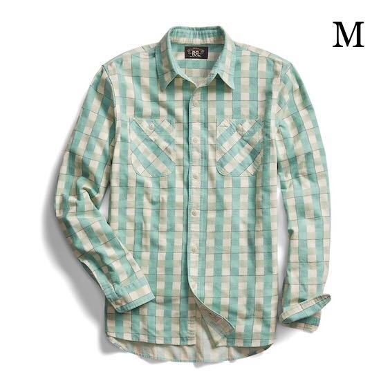 超大特価 ワークシャツ フランネル プラッドプリント ラルフローレン