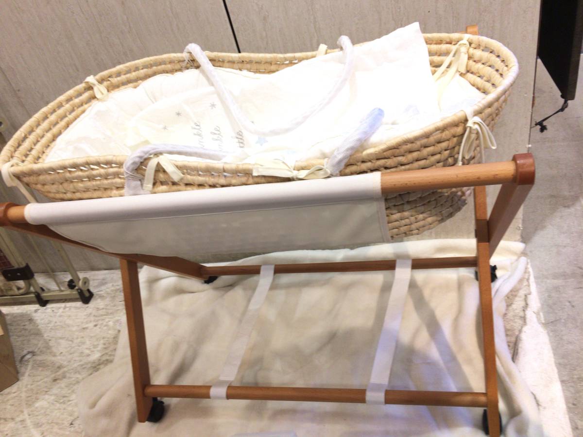 #9979# beautiful goods #ficellefi cell basket. Koo fan bumper set baby crib baby crib 