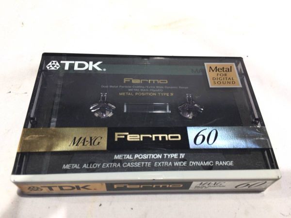 □9730□新品・未開封□TDK MA-XG 60 Fermo メタル カセットテープ MA