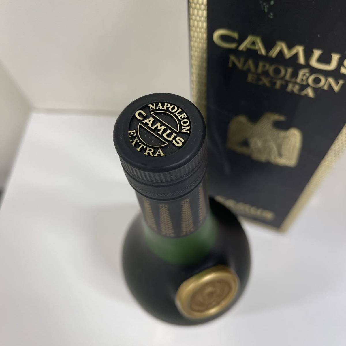 未開栓 CAMUS ナポレオン エクストラ カミュ 740ml 40%古酒 XO COGNACミニ セット NAPOLEON EXTRA_画像4