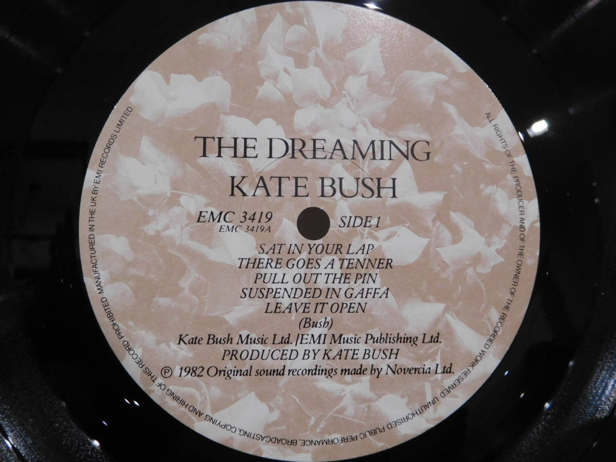 0KATE BUSH/THE DREAMING UK import original record LP record EMC 3419