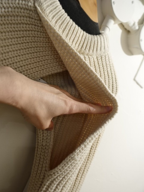 * high kHYKE knitted sleeve muffler 22AW regular price 31900 jpy size 1