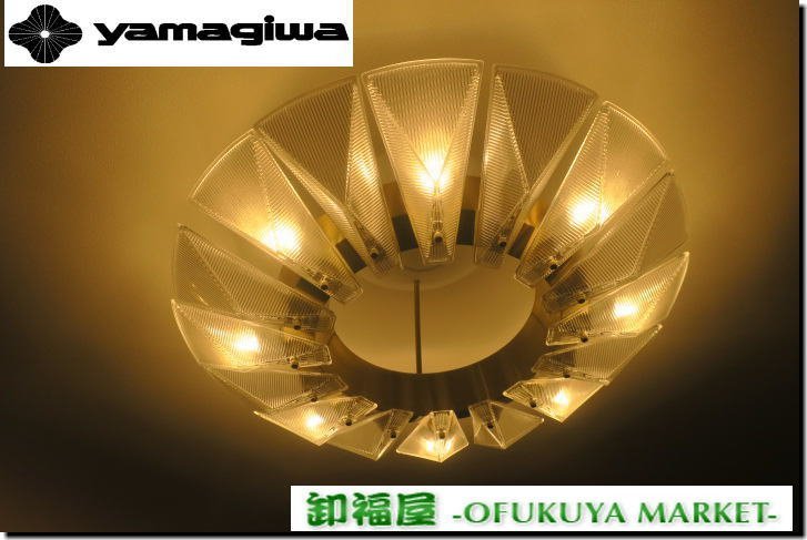 510851□YAMAGIWA ヤマギワ FIORE C2192K ガラス シャンデリア 510851□YAMAGIWA ヤマギワ FIORE C2192K ガラス シャンデリア