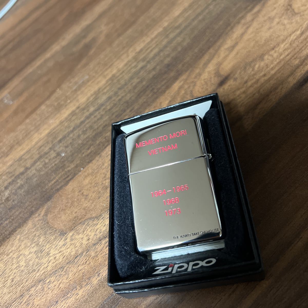 開高健　MEMENTO MORI VIETNAM zippo_画像1