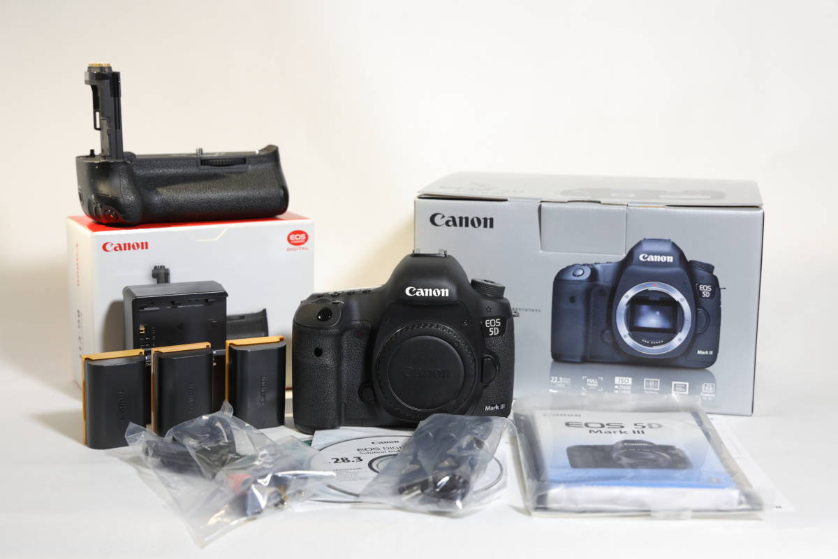 送料関税無料】 Canon EOS III+BG-E11 シャッターユニット交換済 Mark