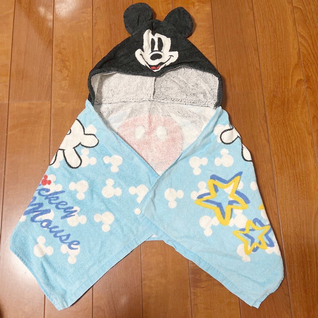  Disney * with a hood .* sport towel * towel * Mickey * blue group 