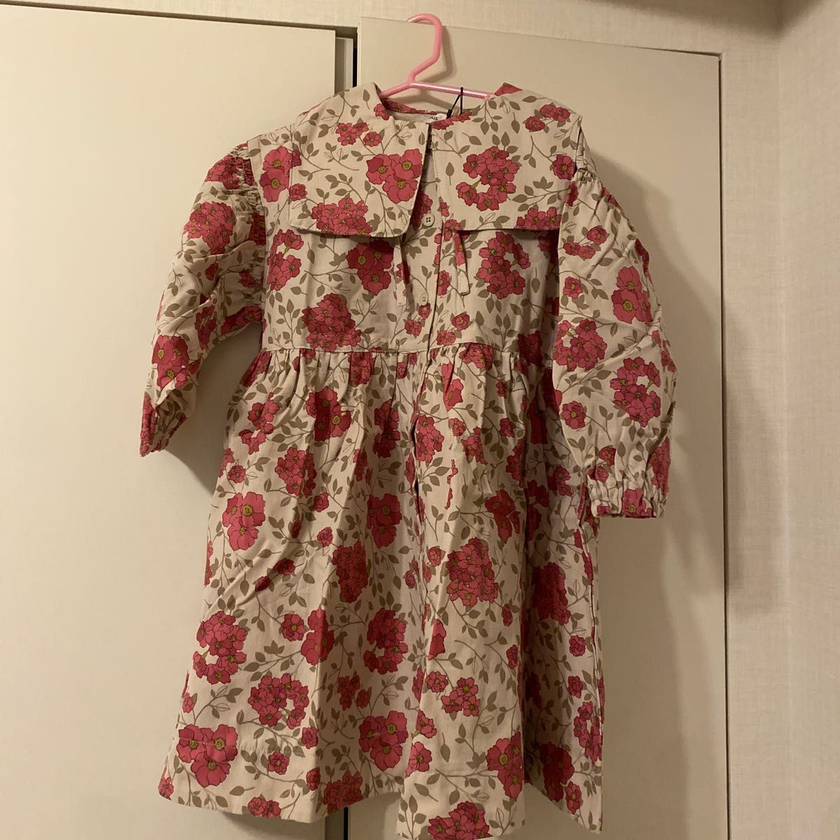 子供服 キムラタン n.o.u.s (ノウズ ) 花柄　ワンピース 110cm